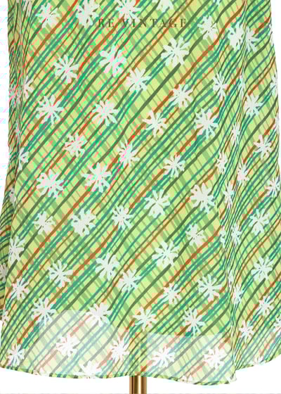 白花斜陽繽紛光影美裙（25"）4