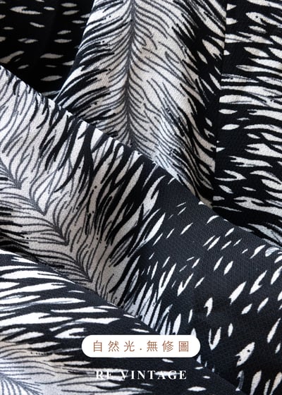 蔓延搖曳の羽毛中長裙（28"）12