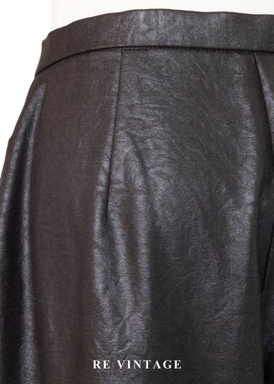 質感單品 - 深咖啡色壓紋帥長褲（28"）12