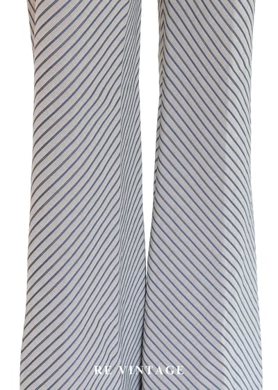 錯位時空斜紋交織喇叭褲（27"）8