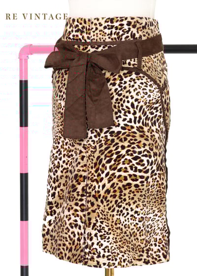 草原奔跑的小豹燈心絨短裙（26"）9