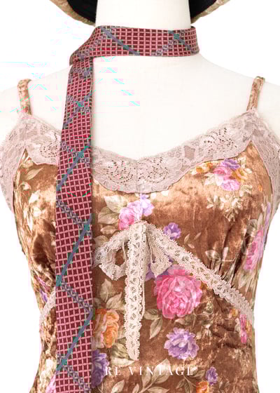 土星花園絨布細肩帶小背心3