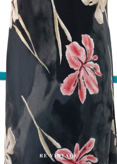 影中花雙色艷麗洋裝6