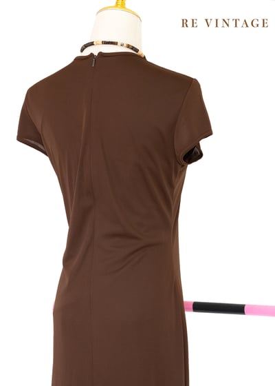 必備單品 - Toffee 棕色長版洋裝10