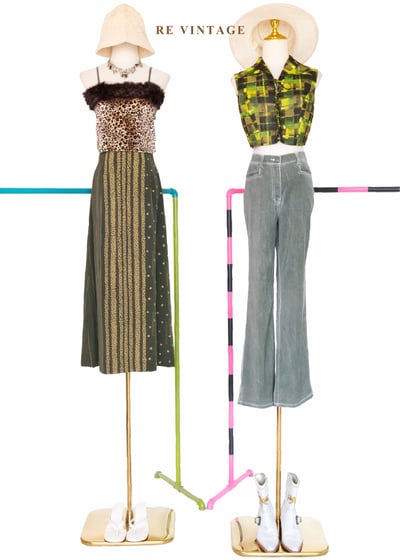 Urban Plaid Camo 短版小背心2