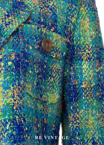 莫內花園裡的冬日海洋西裝外套8