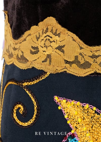 金翅蝶舞絨布小背心7