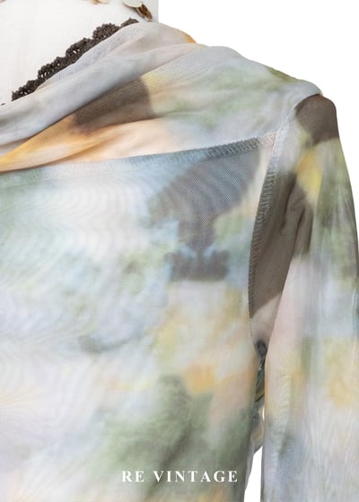 模糊邊界迷幻渲染扭結洋裝16