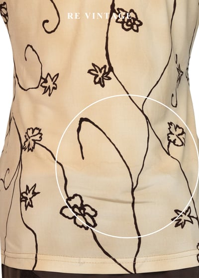 奶油霧光花筆觸上衣13