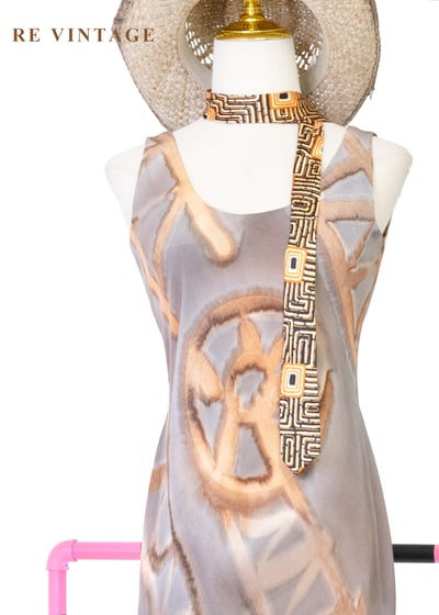 沙丘符號旅途痕跡長洋裝3