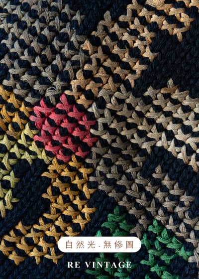 花朵十字繡圖騰針織背心14