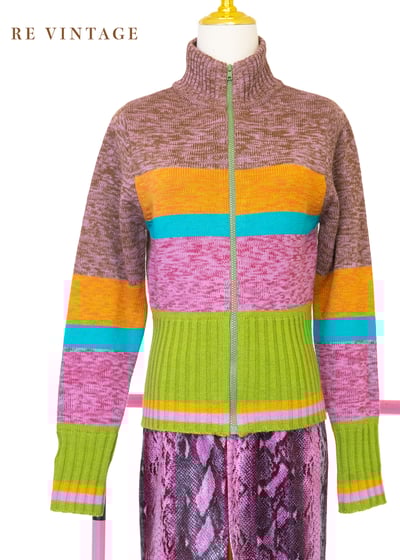 Color Clash 色塊遊戲針織外套9