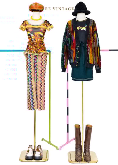 Gogosister Chevron 超美高腰直筒褲（～24"）2