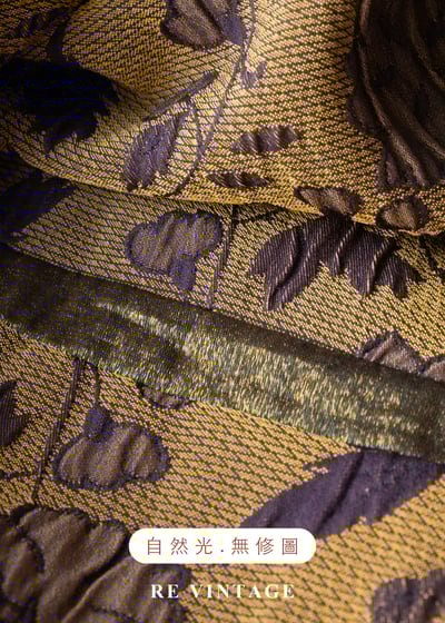 秋日神諭緹花拼接長裙（28"）13