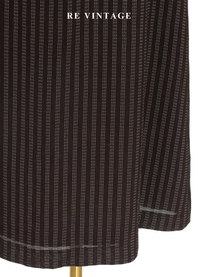 午後的三點一刻細條紋高腰長裙（25"）4