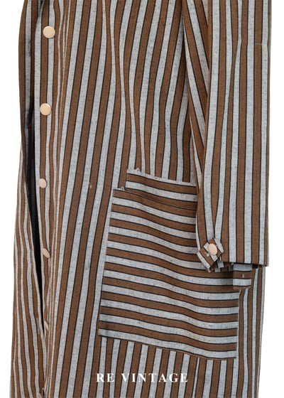 倫敦街頭的偵探線條長版薄外套11