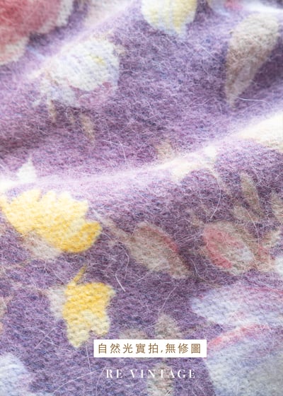 Purple Orchid 花朵盛開毛衣15