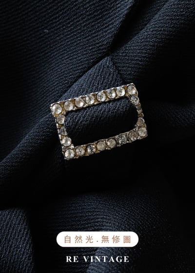 黑曜石影女王西裝式長洋裝21