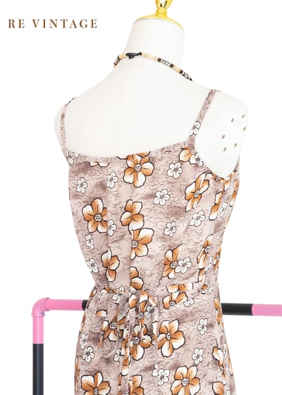 Maple Sugar 色花花們細肩帶長洋裝5