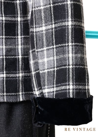 絕美氣質雙排釦格紋西裝外套12