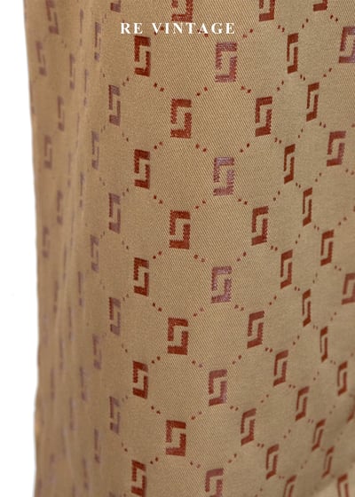 焦糖幾何學圖騰長褲（26"）4