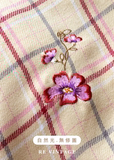 香草奶油草莓糖霜毛呢洋裝15