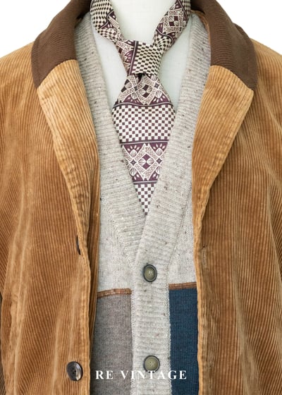 英倫Caramel 燈芯絨翻領夾克外套5