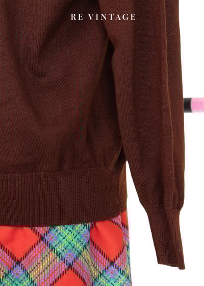 泰國製 - 鳳梨巧克力針織小外套10