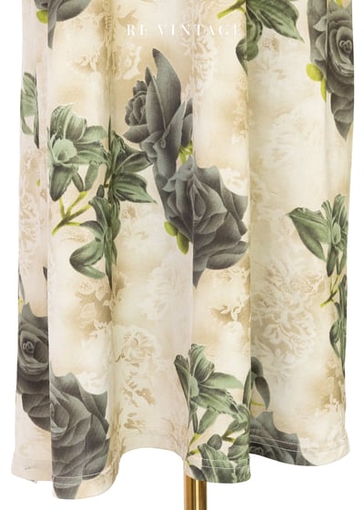 Olive Noir 橄欖綠葉暗香細肩帶長洋裝8