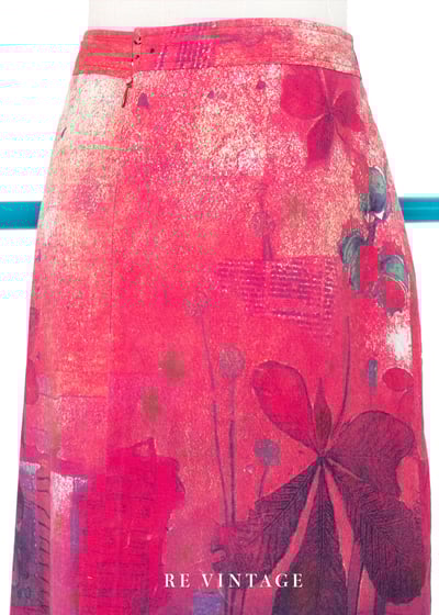 窗邊小妹淘粉紅亮眼中長裙（28"）10