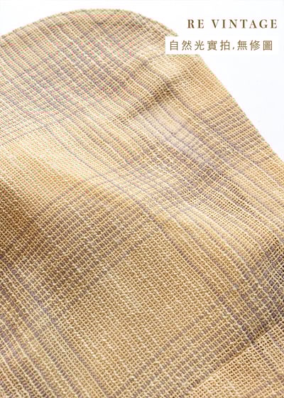 奶黃色格紋薄款西裝外套13