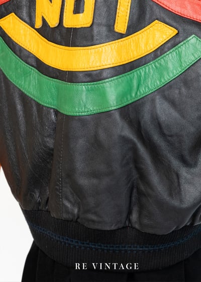 Homerun帥氣の皮革背心 （羊皮）13