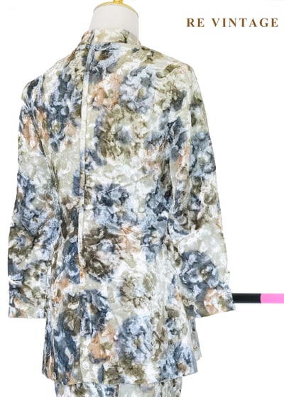 套裝上衣 - 礦石橫切面燒絨絨布上衣9