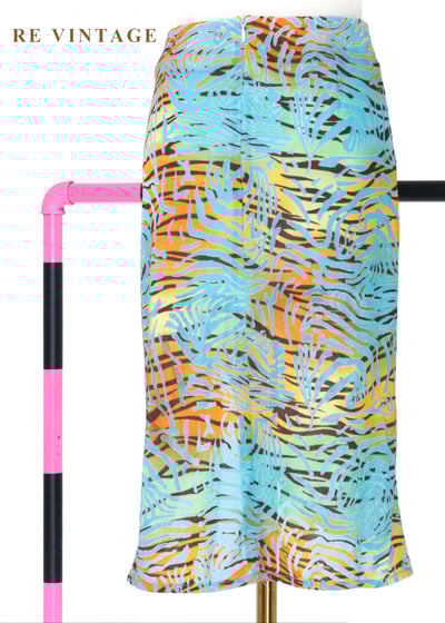 熱帶線條畫作美裙（26"）6