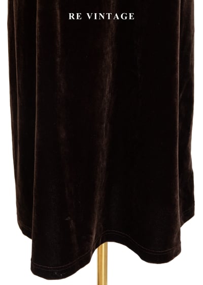 香港製 - 泰迪熊熊深棕毛絨大口袋連身長洋裝7