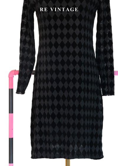 剪影影子方塊洋裝4