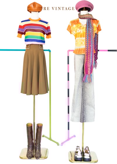 亮橘色變形蟲蟲短袖上衣2