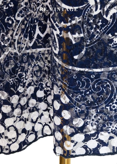 夜空繁星花藤交織蕾絲長洋裝12