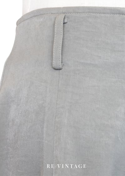 質感單品 - 日式綠茶色氣質長裙（26"）11