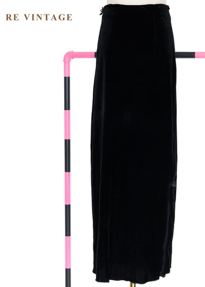 珍珠流星划過夜空絨布長裙（23-26"）8