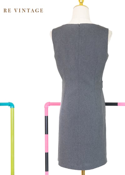 質感單品 - Stormy sky 線條迷你洋裝11