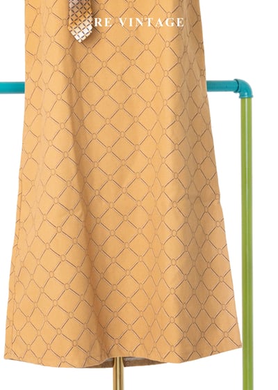 午後蜂蜜網格洋裝4