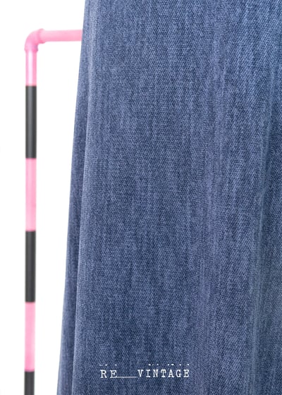 氣質の亞麻藍長洋裝11