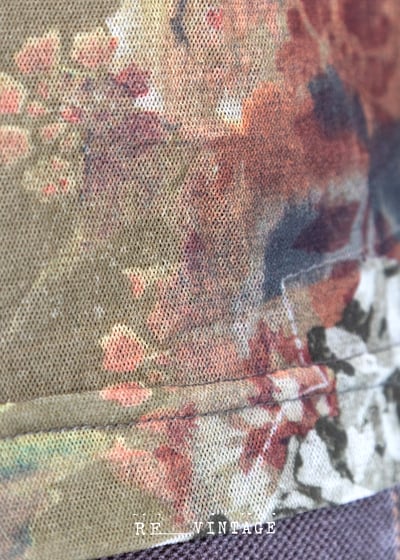 文藝古典圖騰透膚上衣14