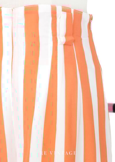 阿瑪菲橘光義大利漫步線條高腰寬褲（26"）4