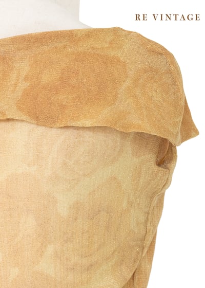 Misted Yellow 玫瑰一字領上衣11