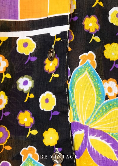 套裝上衣 - 搖擺花拼派對襯衫4