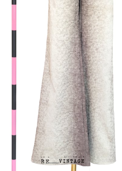 Pixelated brown 中高腰小喇叭褲12