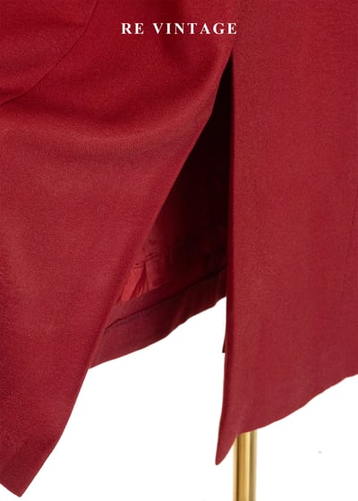 Lipstick 方領優雅剪裁長洋裝12