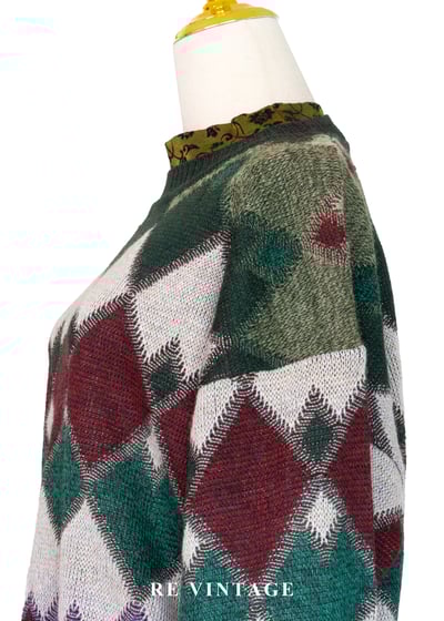 Autumn in argyle 文藝靈魂格紋毛衣9